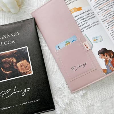 客製 ｜皮革媽媽手冊套2
