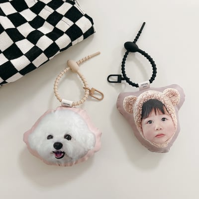 客製 ｜皮革澎澎吊飾6