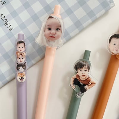 客製 ｜壓克力大頭筆 (一組5支) 贈送筆芯3