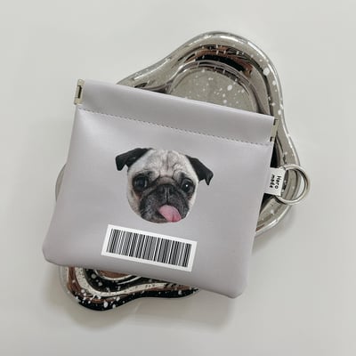 客製 ｜素色皮革彈口包 (可客製底色)4