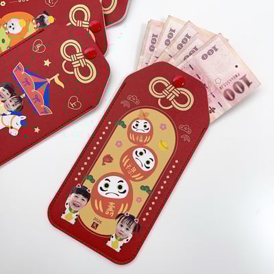 2026馬年客製 ｜任選款 皮革御守紅包袋 3入組3