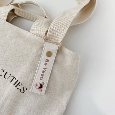 客製 ｜皮革長形姓名掛牌6