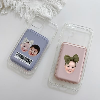 客製 ｜Magsafe 磁吸皮革卡夾1