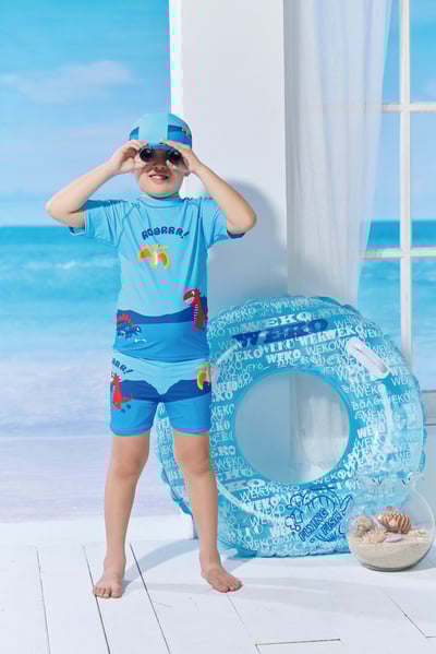 Young Joe 揚捷泳裝 小男侏儸紀世界短袖單上衣(不含帽子、褲子)1