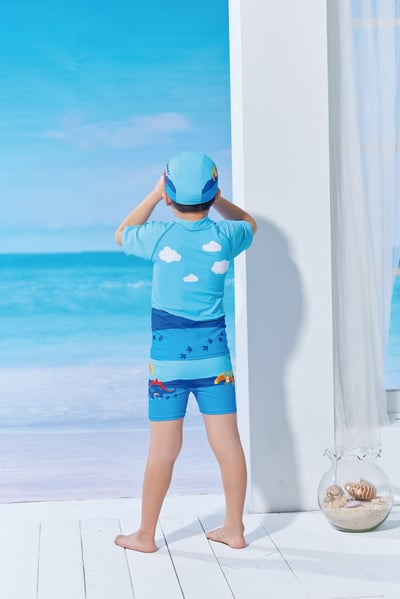 Young Joe 揚捷泳裝 小男侏儸紀世界短袖單上衣(不含帽子、褲子)2