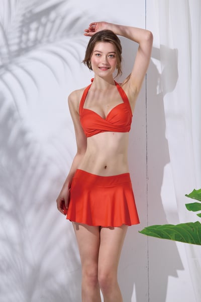 Young Joe 揚捷泳裝 x APPLE 蘋果泳裝 大女裙裝比基尼泳裝(MIT)1