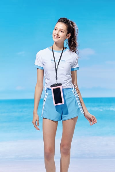 Young Joe 揚捷泳裝 大女短袖抽繩三件式泳裝4