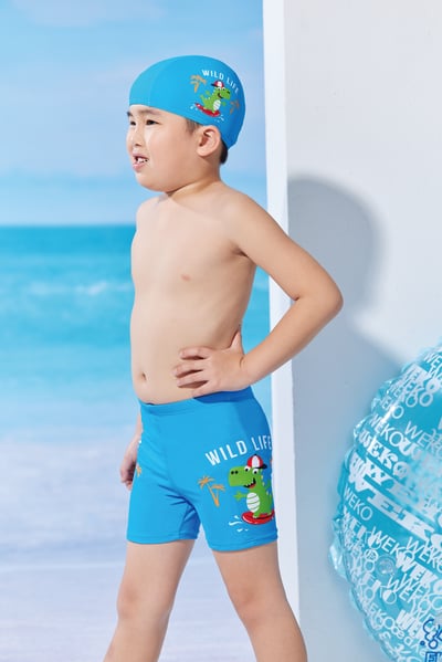 Young Joe 揚捷泳裝 小男3款可愛圖案泳帽4