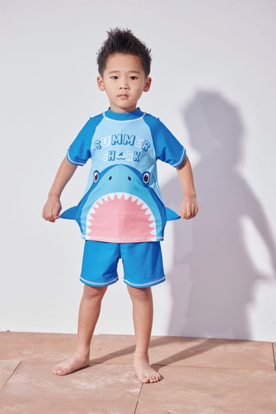 Young Joe 揚捷泳裝 小男生鯊魚造型泳裝1