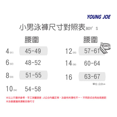 Young Joe 揚捷泳裝 小男鯊魚圖案短袖兩件式泳裝2