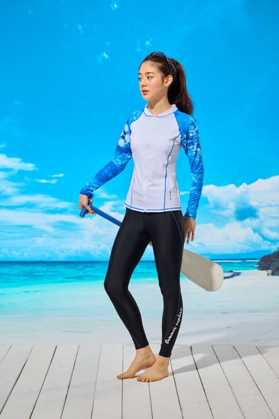 Young Joe 揚捷泳裝 大女長袖拼接外套 (不含褲子)2