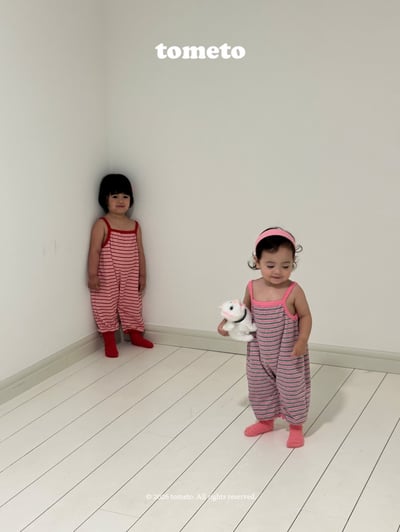 [tometo] 잼잼 條紋包屁衣7