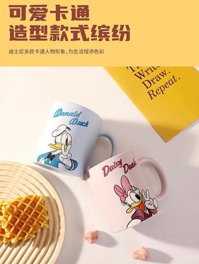 M&K正版迪士尼自拍九宮格造型馬克杯14