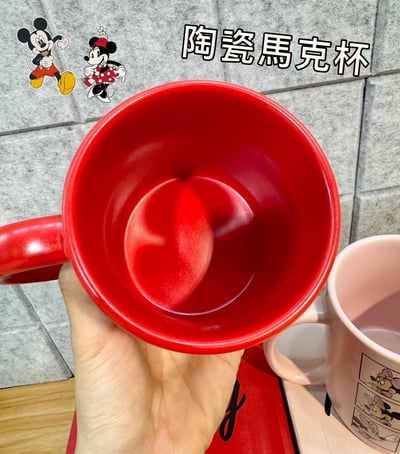 M&K正版迪士尼自拍九宮格造型馬克杯3