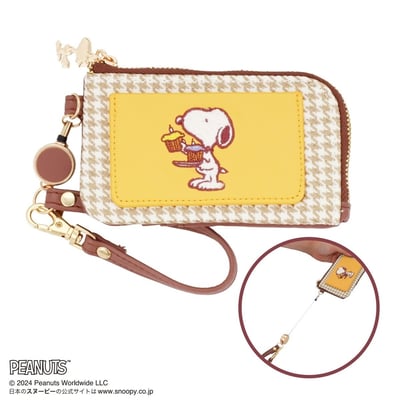 M&K日本史努比75週年伸縮票卡夾★7