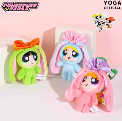 M&K正版飛天小女警變裝兔玩偶吊飾2