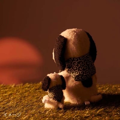 M&K日本史努比唐草風呂系列登山扣娃娃鑰匙圈8