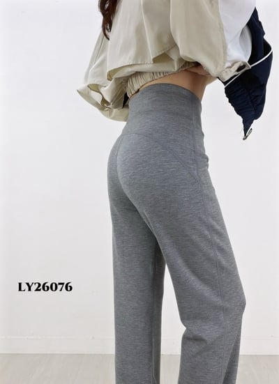 高腰包覆修身美型褲  #360351954