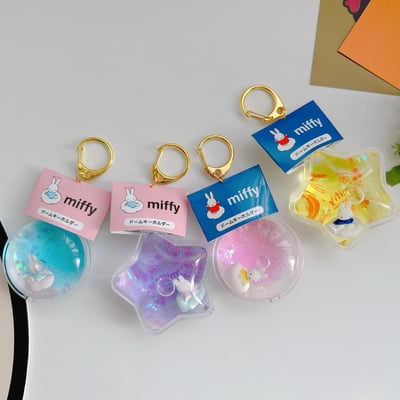 M&K™日本米菲兔造型立體鑰匙圈6