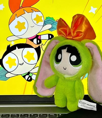 M&K正版飛天小女警變裝兔玩偶吊飾8