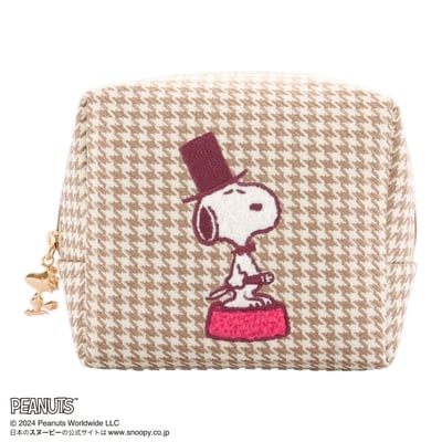 M&K日本史努比75週年方型萬用包★7