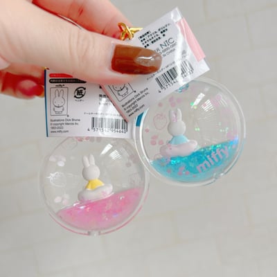 M&K™日本米菲兔造型立體鑰匙圈3