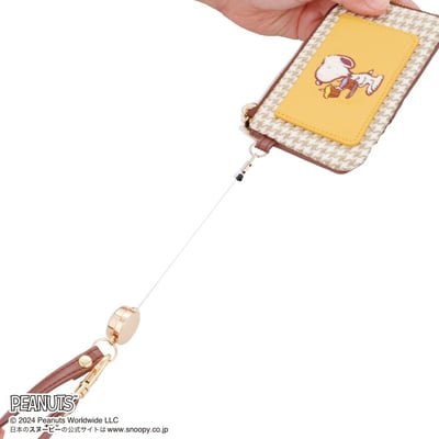 M&K日本史努比75週年伸縮票卡夾★10