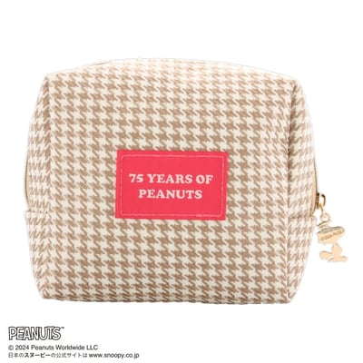 M&K日本史努比75週年方型萬用包★8