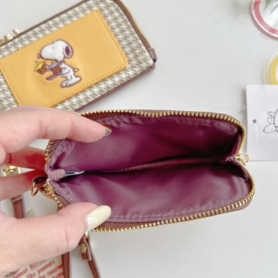 M&K日本史努比75週年伸縮票卡夾★5