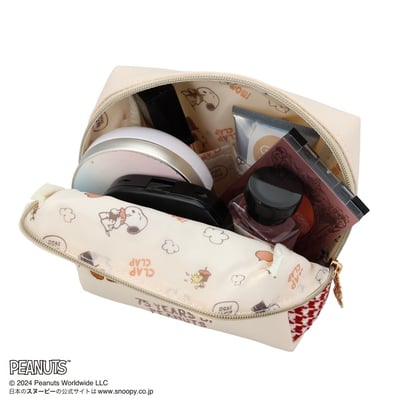 M&K日本史努比75週年方型萬用包★14