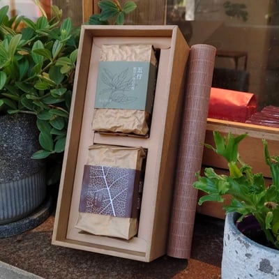 竹息茶葉雙入禮盒 | 采食 WuMiLa1