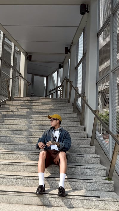 職人剪裁垂墜感七分西裝褲10