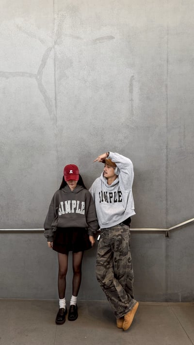 SIMPLE短寬帽TEE11
