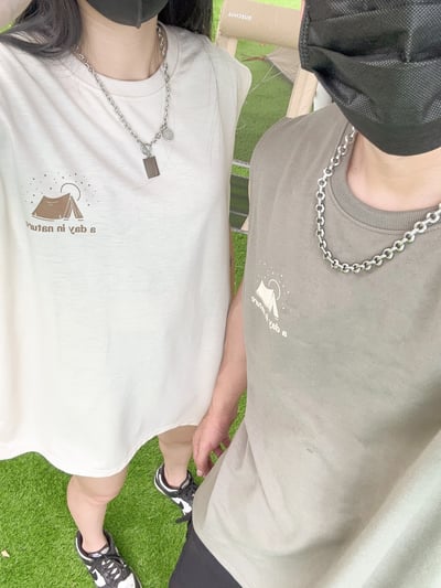 夏日露營風爆款細絨棉無袖背心6