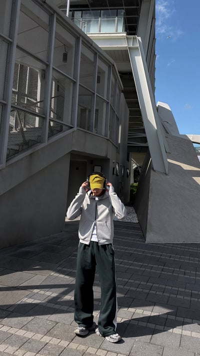 街頭短窄插肩全拉鍊連帽外套12