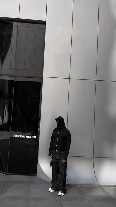 街頭短窄插肩全拉鍊連帽外套10