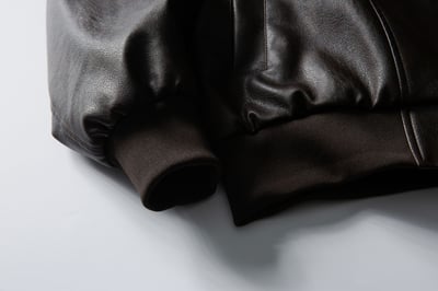 復古解構美式機車服風皮衣cleanfit廓形機車夾克19