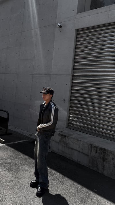 仿舊復古賽車夾克皮外套16