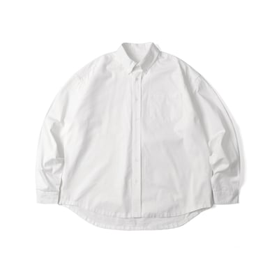 精梳棉洗水寬鬆長袖襯衫21