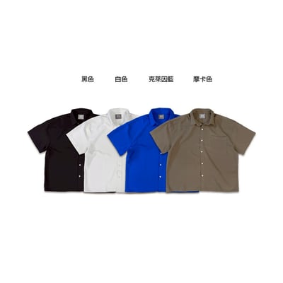 極度輕量抗夏涼感短袖襯衫18