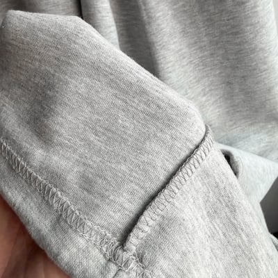 厚磅立體倒V摺線鬆緊寬版棉長褲22