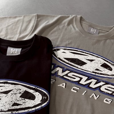 仿舊Answer Racing復古短TEE13