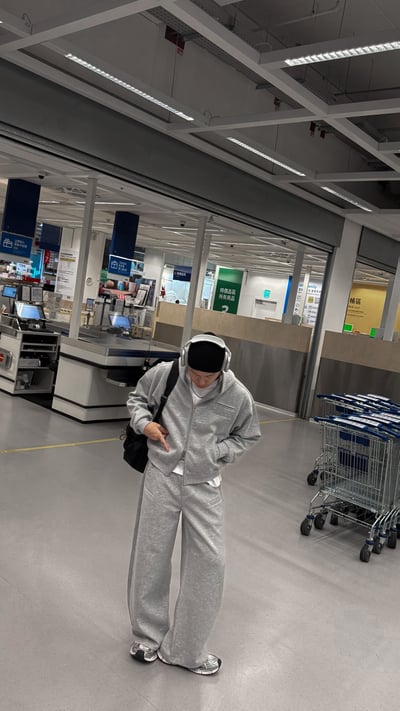 鎧系列抗皺立挺闊腿休閒寬褲8