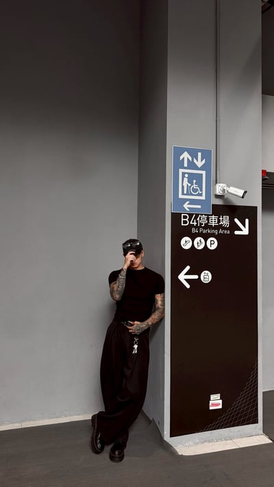 增肌立體剪裁合身短袖13
