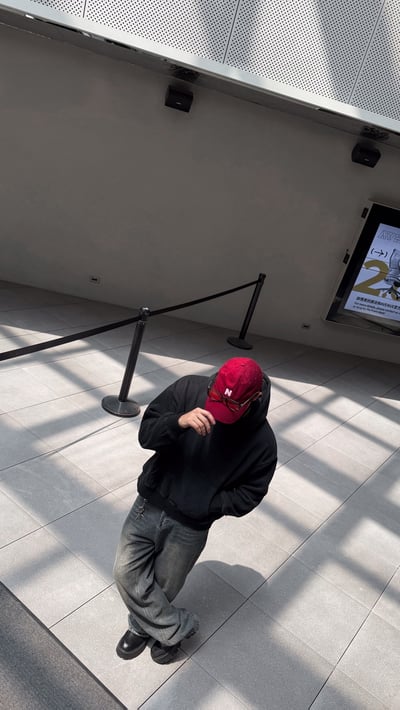 重磅水洗內刷毛連帽TEE14