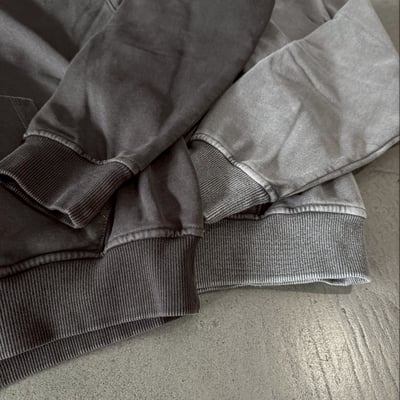 BOXY重磅刷毛水洗短版帽TEE16