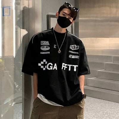 GA FFTT包邊線條賽車風英文大版寬短1