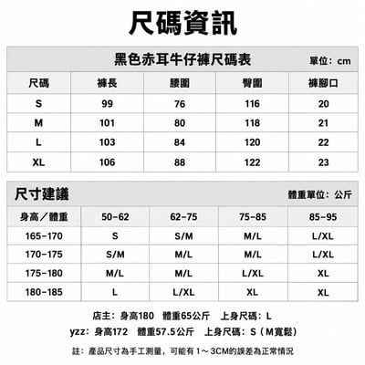 日系紅邊赤耳重磅水洗復古寬松潮牌休閒錐形牛仔褲9