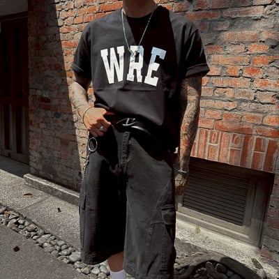 WRE基本BOXY短寬TEE3