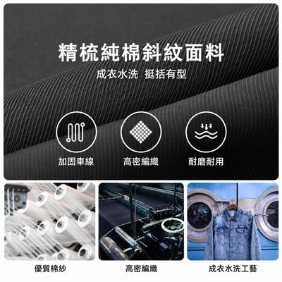 精梳棉洗水寬鬆長袖襯衫22